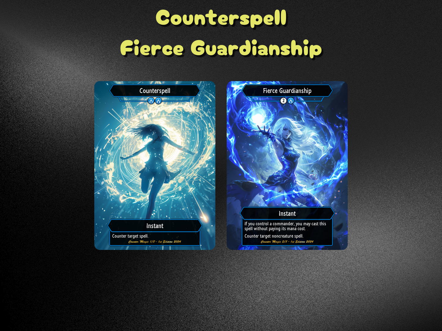 MTG Blue Commander Counter Staples