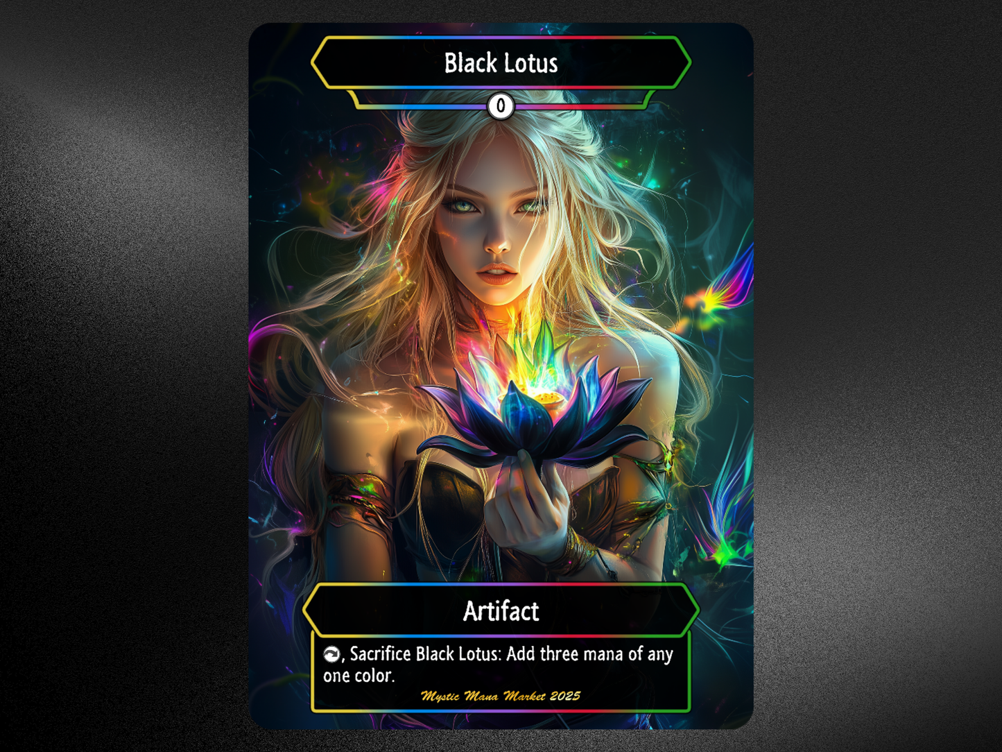 Black Lotus MTG Custom Art