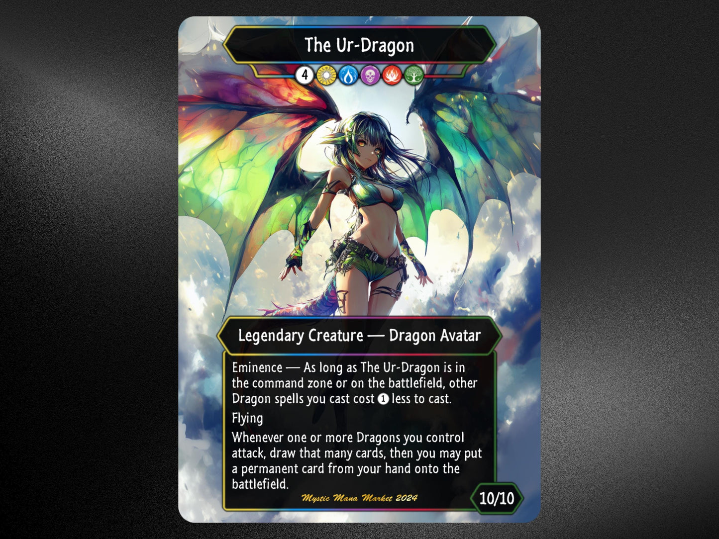 The Ur-Dragon MTG Custom Art