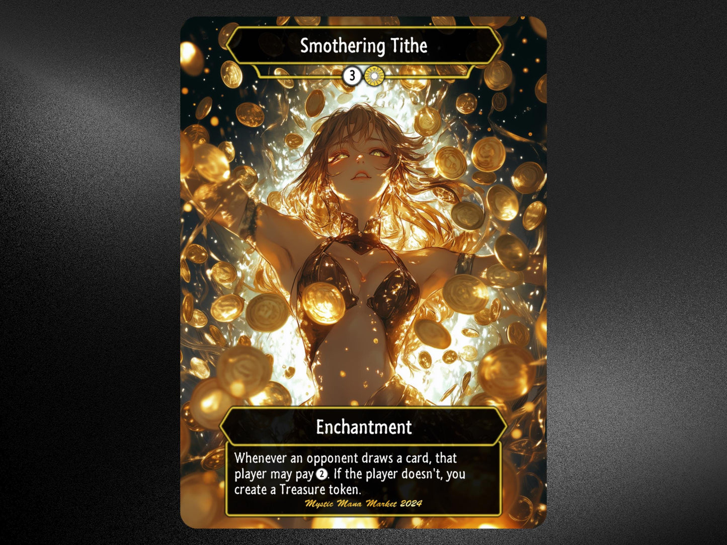 Smothering Tide MTG Custom Art